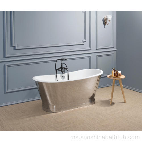 67 inci Freestanding Skirt Mirror Cast Iron Bathtub